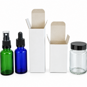 Small White Chipboard Cartons