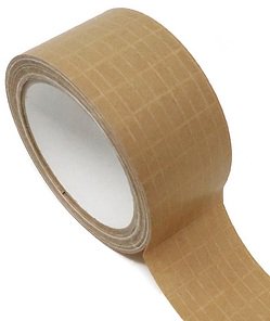 Self-Adhesive 50mm x 25m Reinforced Paper Tape Extra Strong